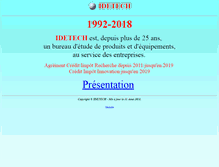 Tablet Screenshot of idetech.com